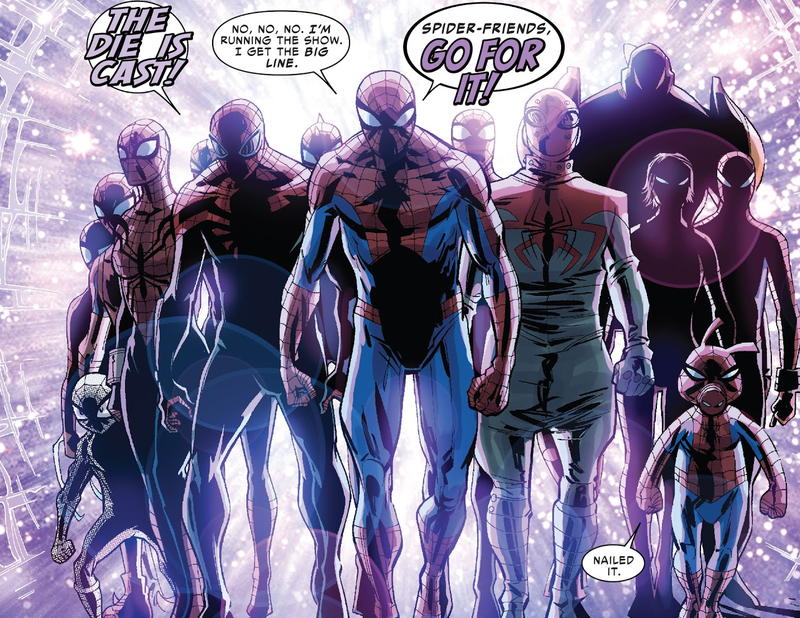 The Spiders unite for their grand battle with the Inheritors.